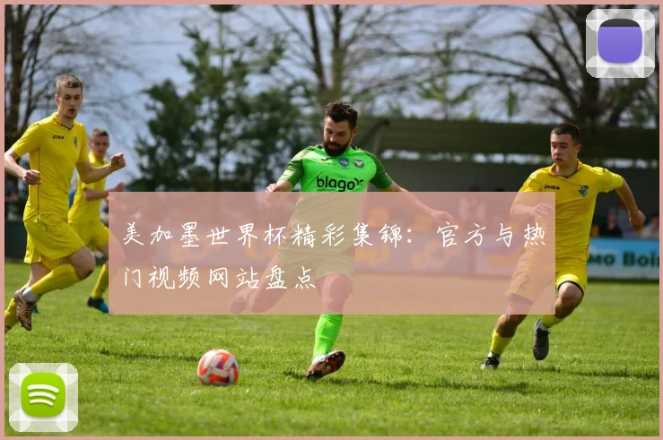 美加墨世界杯精彩集锦：官方与热门视频网站盘点